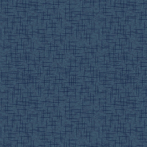 Linen Texture - Per Yard- Kimberbell Basics - Maywood Studio - MAS9399-N - Tonal - Deep Navy - RebsFabStash