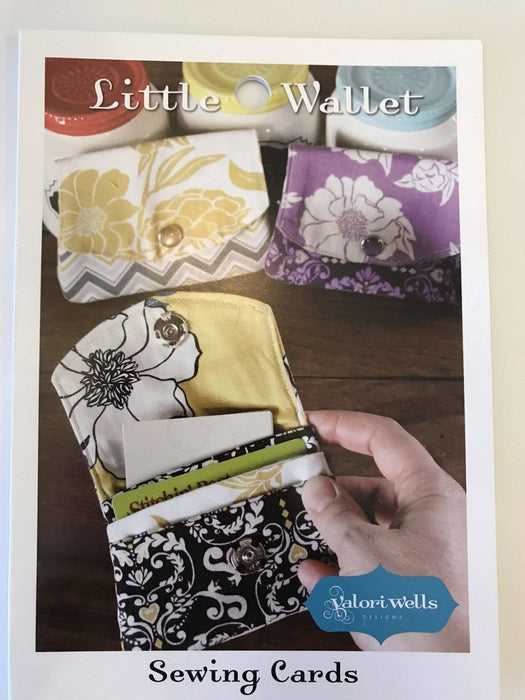 Little Wallet small sewing card- pattern by Valori Wells - RebsFabStash