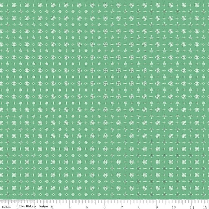 Lori Holt PRIM Collection - Per Yard - Prim Homespun Clover - Lori Holt of Bee in My Bonnet - Riley Blake Designs - C9699-CLOVER - RebsFabStash