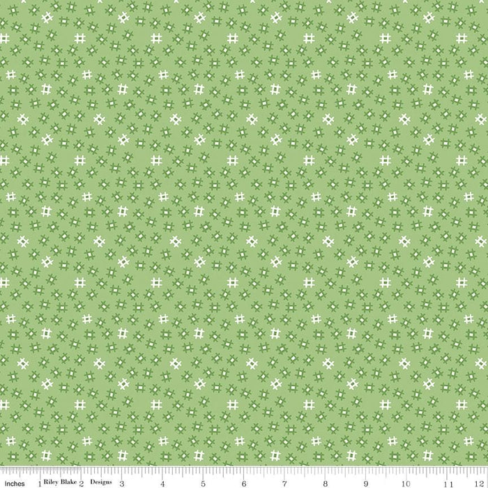 Lori Holt PRIM Collection - Per Yard - Prim Posy Daisy - Lori Holt of Bee in My Bonnet - Riley Blake Designs - C9702-DAISY - RebsFabStash