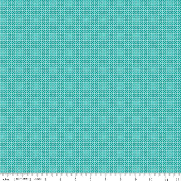 Lori Holt PRIM Collection - Per Yard - Prim Stripe Sea Glass - Lori Holt of Bee in My Bonnet - Riley Blake Designs - C9705-SEA GLASS - RebsFabStash