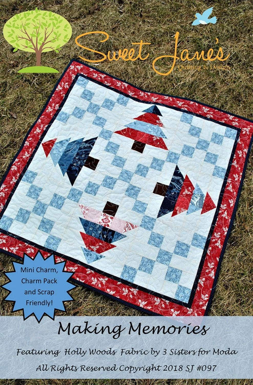 Making Memories - Quilt Pattern - Sweet Janes Designs - precut friendly! SJ 097 - RebsFabStash