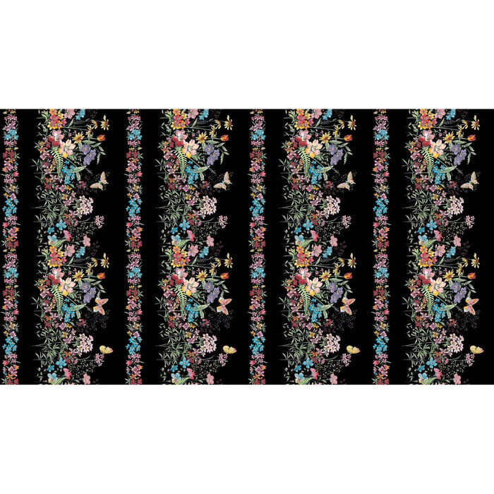 Meadow Edge - Blender Dot - Per Yard - by Maywood Studio - Floral, Butterflies - Tonal, Blender - Yellow - MASD10007-S