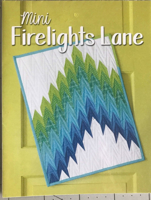 Mini Firelights Lane - A Mini Quilt Pattern by Sassafras Lane Designs - RebsFabStash