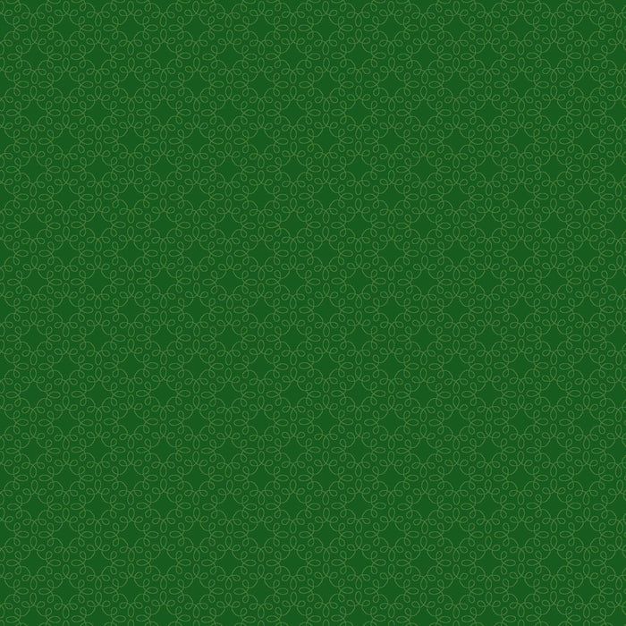 Modern Melody Basics - Hunter Green - per yard - by Henry Glass Fabrics - 1063- 69 Hunter Green - RebsFabStash