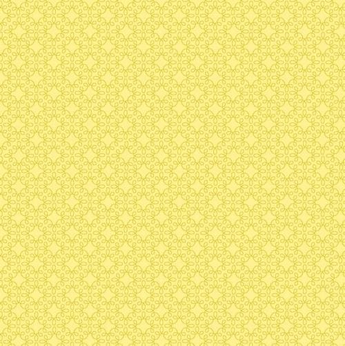 Modern Melody Basics - Light Yellow - per yard - by Henry Glass Fabrics - 1063-44 LIGHT YELLOW - RebsFabStash