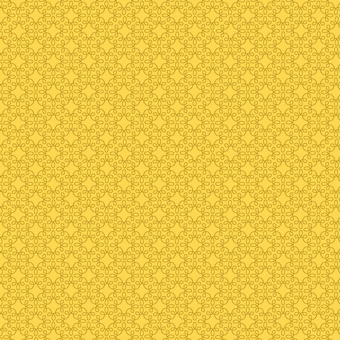 Modern Melody Basics - Marigold - per yard - by Henry Glass Fabrics - 1063-48 Marigold Yellow - RebsFabStash