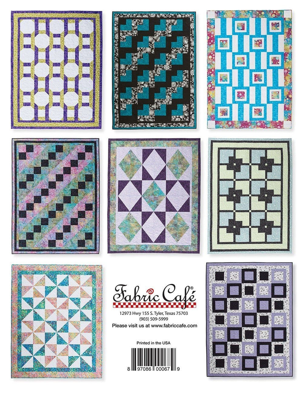 Modern Views - Quilt PATTERN Book - By Donna Robertson Of Fabric Cafe ...