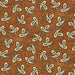 My Red Wagon - per yard - by Debbie Busby - Henry Glass - Paisley Fall - 2553-35 Rust - RebsFabStash