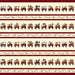 My Red Wagon - per yard - by Debbie Busby - Henry Glass - Small Leaves - 2545-99 Black - RebsFabStash