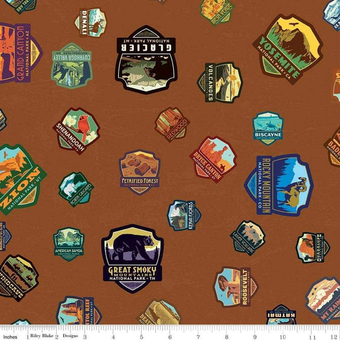 National Parks Collection - PANEL - per yard - Riley Blake Designs - Digital Print Panel 36" Yosemite - RebsFabStash