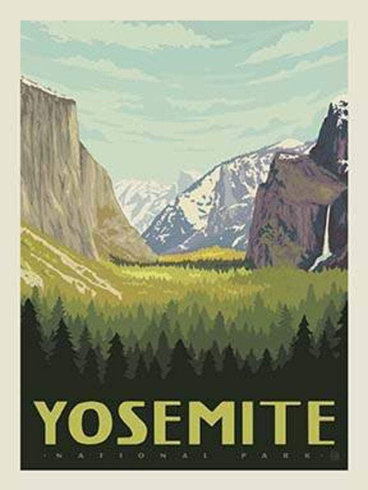 National Parks Collection - PANEL - per yard - Riley Blake Designs - Digital Print Panel 36" Yosemite - RebsFabStash