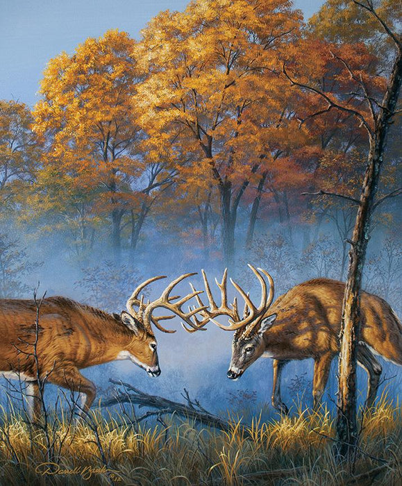 Nature's Finest - per PANEL - Riley Blake Designs - 36" Bugle Boy Elk Panel - P9950-ELK - RebsFabStash