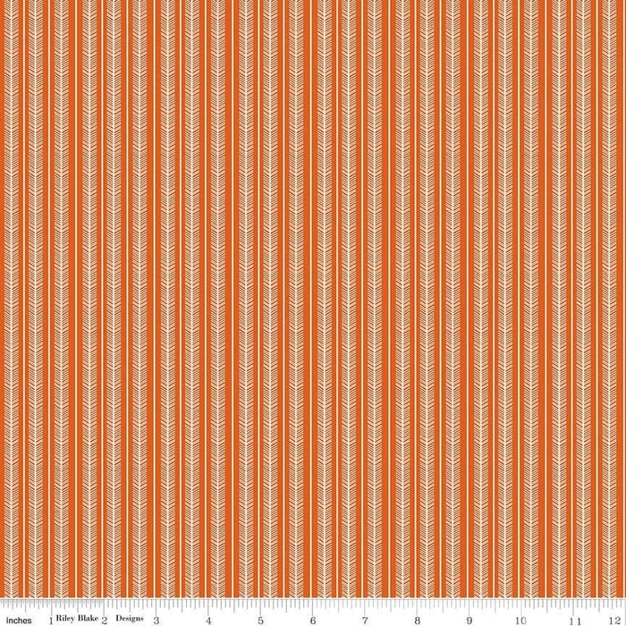 NEW! Adel In Autumn - Main Print - per yard - by Sandy Gervais for Riley Blake Designs - Fall - C10820-OLIVE - RebsFabStash