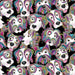 NEW! Dog On It - Ann Lauer - Grizzly Gulch - per yard -Benartex- Hot Diggity Multi on white - small dogs on white - 6255M-09 - RebsFabStash