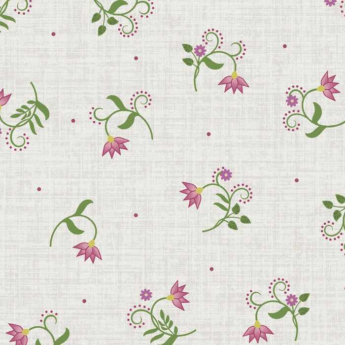 New! Flower & Vine - Berries - Per Yard - by Monique Jacobs for Maywood Studio - Food and Drink - MAS9887-E - RebsFabStash