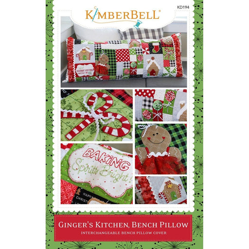 NEW! Ginger's Kitchen - Bench Pillow Pattern - by Kimberbell Designs #KD194 - RebsFabStash