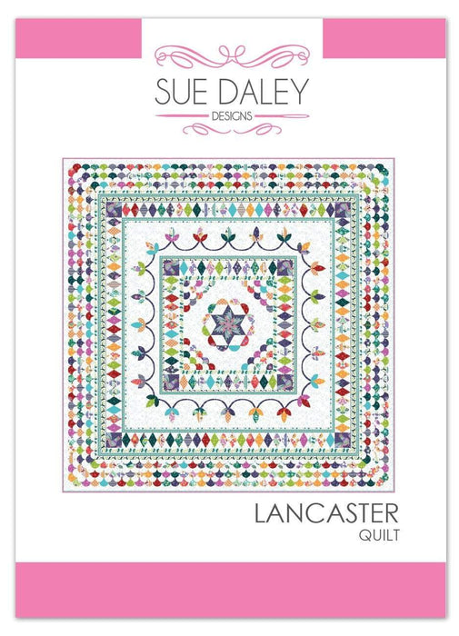 New! Lancaster Quilt - Quilt Pattern - by Sue Daley Designs - English Paper Piecing - RebsFabStash