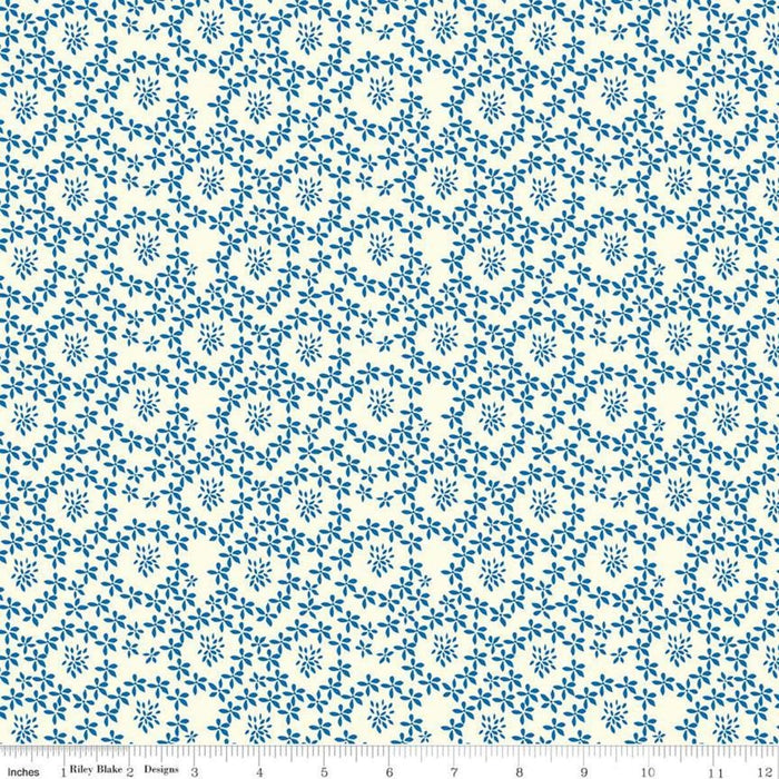 NEW! Oh Happy Day! - per yard - by Sandy Gervais - Riley Blake Designs - Blender - Diamonds Aqua - RebsFabStash