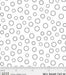 New! Ramblings 9 - White on White Dot - Per Yard - by Sandy Lynam Clough for P&B Textiles - Tonal, Blender - RAM9 00743-W - RebsFabStash