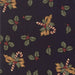 NEW! Sweet Holly - per yard - MODA - by Kansas Troubles - Small Holly Print Black - 9631 19 - RebsFabStash