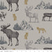 New! Timberland - per yard - for Riley Blake Designs - Blender - Tonal - Fur Light Gray - RebsFabStash