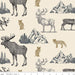 New! Timberland - per yard - for Riley Blake Designs - Blender - Tonal - Fur Light Gray - RebsFabStash