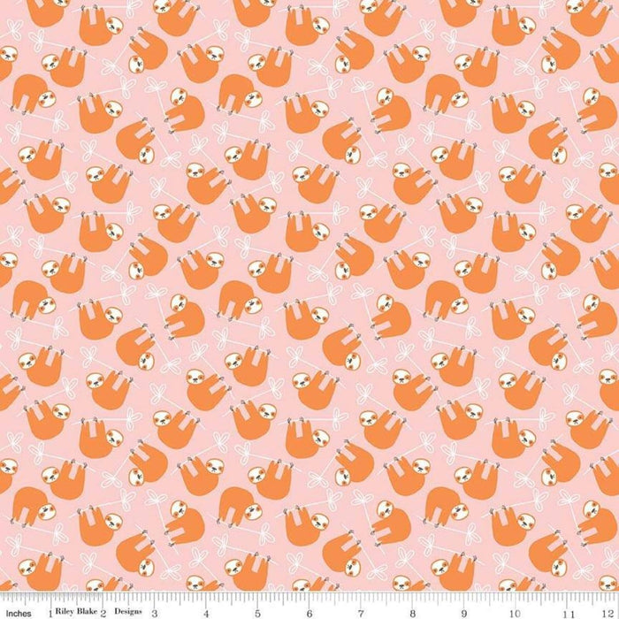 NEW!! Under the Canopy by Citrus & Mint Designs- per yard - Riley Blake - Jungle Prints! MAIN PRINT on Blue C8661 - RebsFabStash