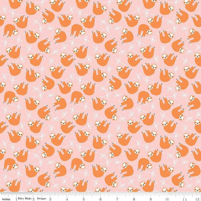 NEW!! Under the Canopy by Citrus & Mint Designs- per yard - Riley Blake - Jungle Prints! MAIN PRINT on WHITE C8661 - RebsFabStash