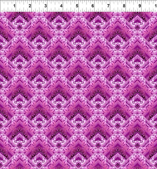 New! Unicorns - Lace - Per Yard - by In The Beginning Fabrics - Geometric, Blender, Digital Print - Magenta - 10UN1 - RebsFabStash