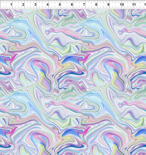 New! Unicorns - Marble - Per Yard - by In The Beginning Fabrics - Blender, Digital Print - Multi - 8UN1 - RebsFabStash