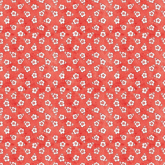 Painter's Palette - per yard - Janet Wecker Frisch- Riley Blake Designs - Burnt Sienna Painter's Halftone Dots - Tone on Tone dots on Orange C8943 - RebsFabStash