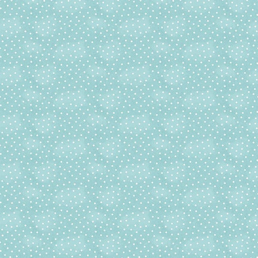 Painter's Palette - per yard - Janet Wecker Frisch- Riley Blake Designs - Light Blue Painter's Baby Buttons - Tiny Buttons on light blue C8940 - RebsFabStash