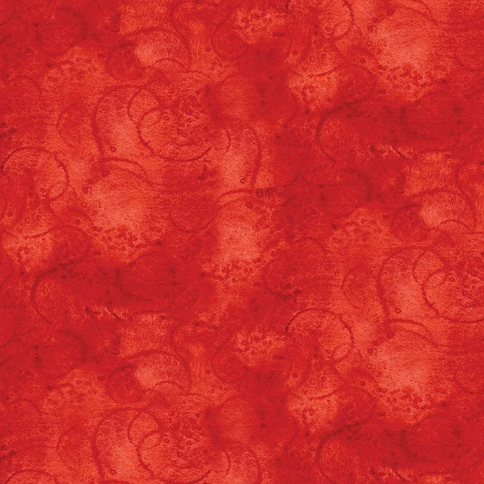 Painter's Palette - per yard - Janet Wecker Frisch- Riley Blake Designs - Painter's Swirls - Tone on Tone Swirls RED C8945 - RebsFabStash