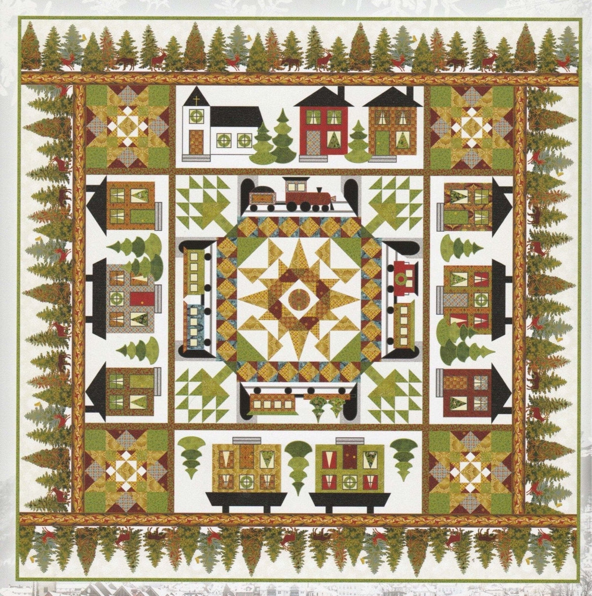 Winter Retreat Quilt Pattern – Gingiber