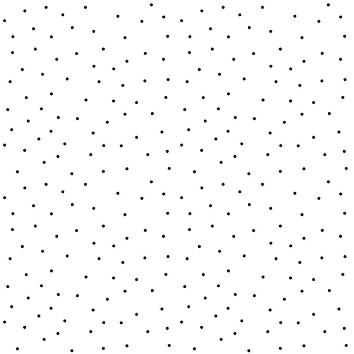 Scattered tiny orange dots on White - Per Yard- Kimberbell Basics - Maywood Studio - MAS 8210-WO - RebsFabStash