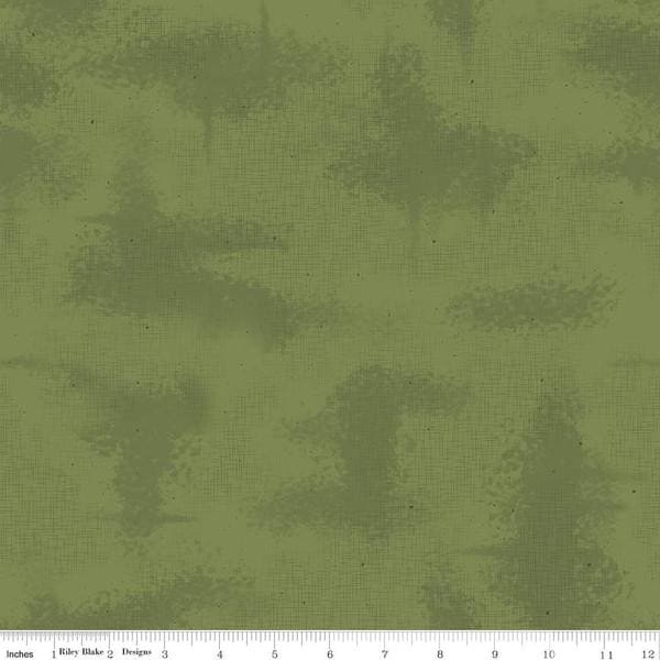 Shabby - Per Yard - Lori Holt - Riley Blake Designs - Basics, Tonals, Blender - C605 Mountain Green - RebsFabStash