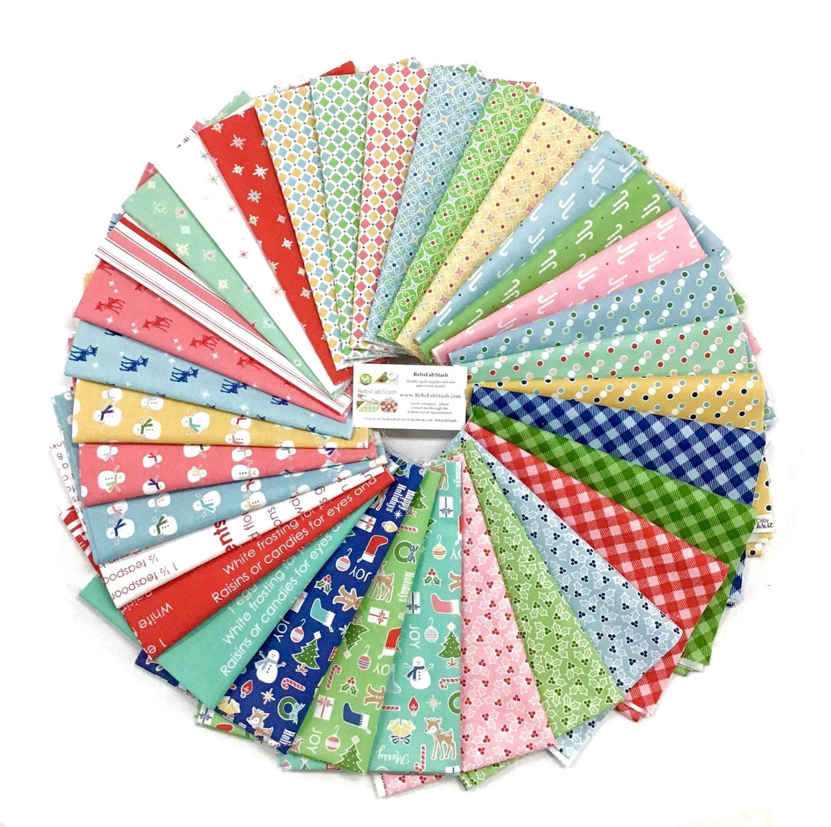 Pre cut Christmas in the city | AGF - Fat quarter bundle 18 fabrics offers in stock | Holiday collection