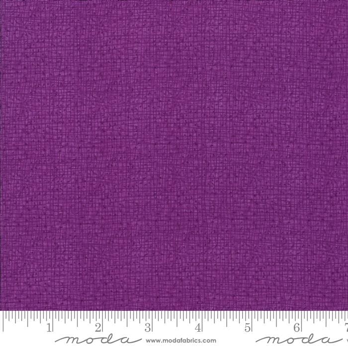 Thatched - per yard - MODA - by Robin Pickens - Weave Tonal PLUM - 48626-35 - RebsFabStash