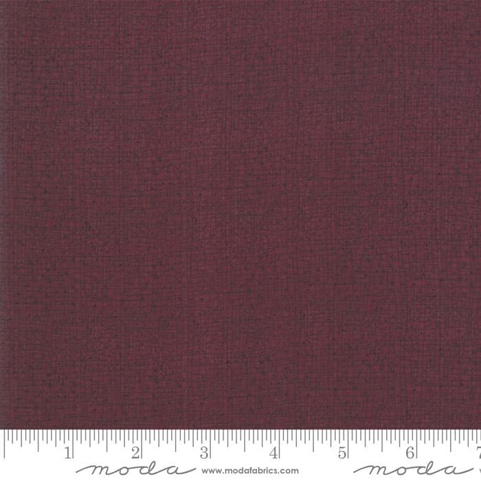 Thatched - per yard - MODA - by Robin Pickens - Weave Tonal PLUM - 48626-35 - RebsFabStash