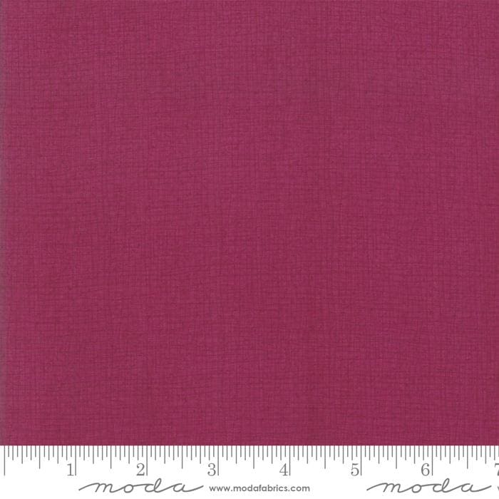 Thatched - per yard - MODA - by Robin Pickens - Weave Tonal PLUM - 48626-35 - RebsFabStash