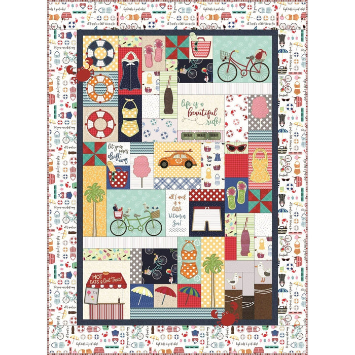 Kimberbell Vintage Boardwalk - Embroidery Version – Mad B's quilt and sew