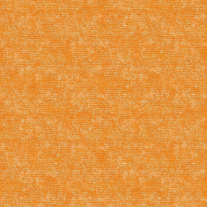 Wicked - per yard - by Nina Djuric for Northcott - Orange Script Broadview - RebsFabStash