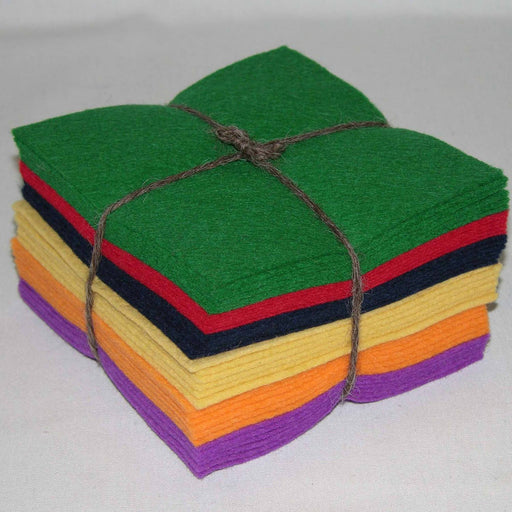 Swatch Card: 100% Wool Felt From National Nonwovens 
